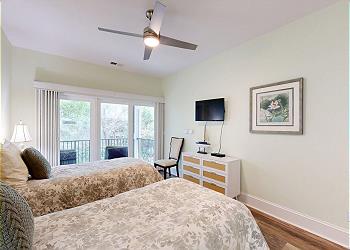 Mid Floor Guest Bedroom with Private Balcony