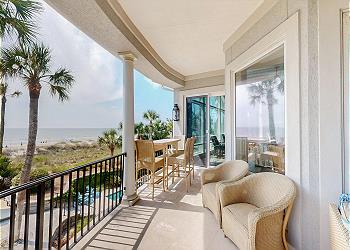 Private Deck with Expansive View of the Atlantic Ocean