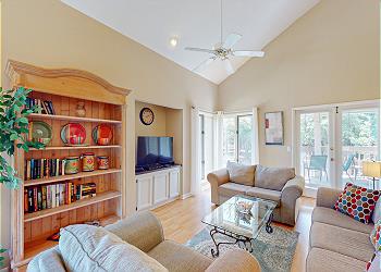 Living Room with HDTV