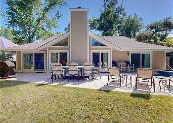 Rear View of Home