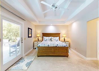 Primary Bedroom with King Size Bed