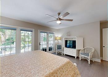 Primary Bedroom with Access Private Deck