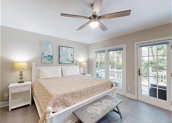 Primary Bedroom with King Size Bed
