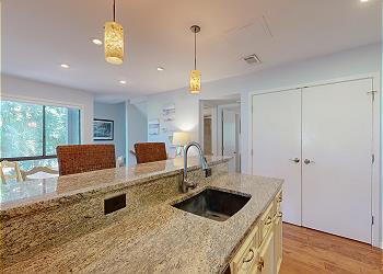 Kitchen with Countertop Seating for Two