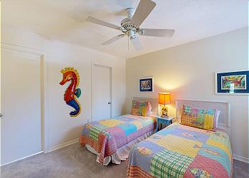 Guest Bedroom with Two Twin Size Beds