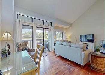 Living Room with Desk