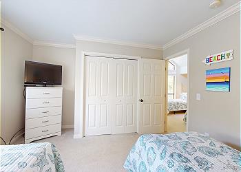 Guest Bedroom with HDTV