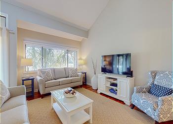 Living Room with HDTV