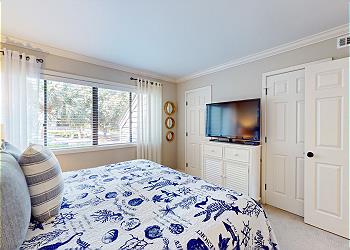Primary Bedroom with HDTV