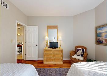 Guest Bedroom with HDTV