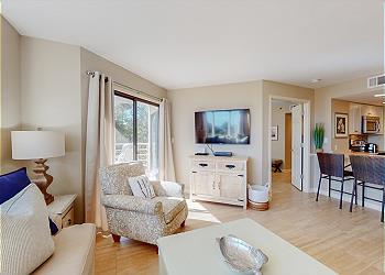 Living Room with HDTV
