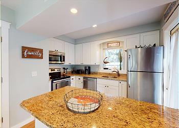 Kitchen with Stainless Steel Appliances