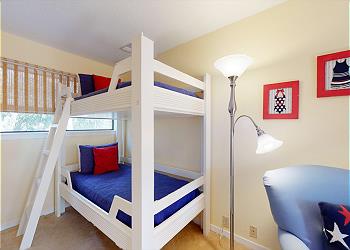 Upstairs Guest Bedroom with Twin Bunk Beds