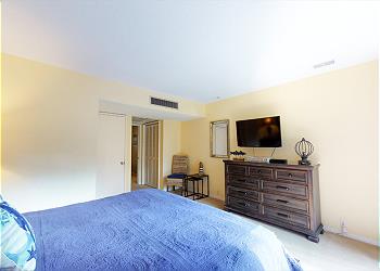Upstairs Guest Bedroom with King and HDTV