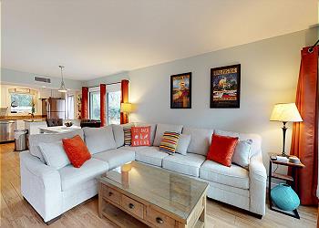 Beautifully Decorated Living Room