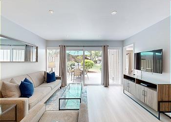 Living Room with HDTV