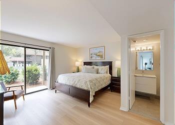 First Floor Primary Bedroom with King Size Bed