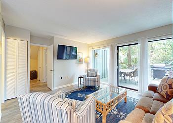 Living Room with HDTV