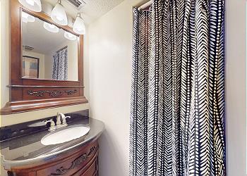 Guest Bathroom with Standalone Shower