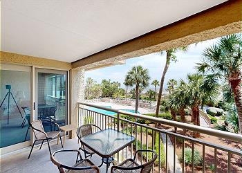Private Balcony with Outdoor Seating