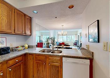 Kitchen with Views of the Atlantic Ocean