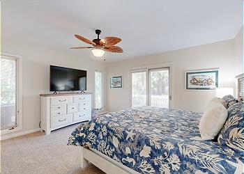 Primary Bedroom with Direct Access to Private Deck