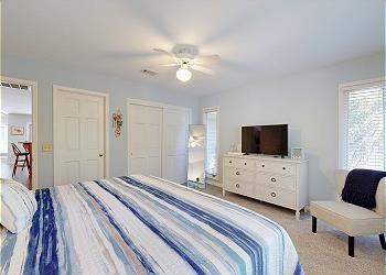 Guest Bedroom with HDTV