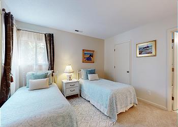 Guest Bedroom with Two Twins