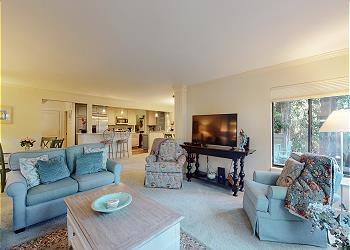 Living Room with HDTV