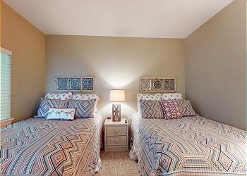 Guest Bedroom with Two Double Beds