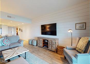Living Room with HDTV