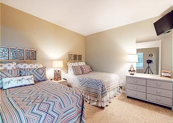 Guest Bedroom with HDTV