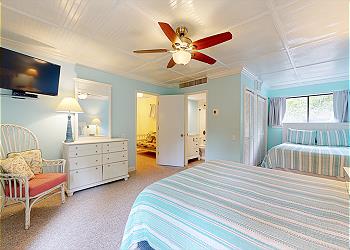 Guest Bedroom with HDTV