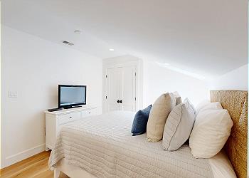 Guest Bedroom with HDTV