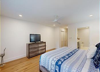 Primary Bedroom with HDTV