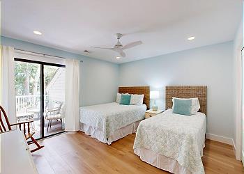 Guest Bedroom with Direct Access to Front Deck