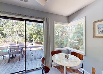 Breakfast Nook in Well-Lit Corner