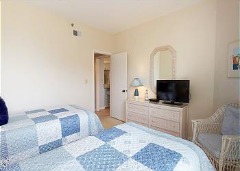 Guest Bedroom with HDTV
