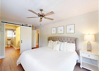 Primary Bedroom with King Size Bed