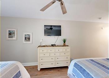 Guest Bedroom with HDTV