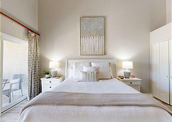 Primary Bedroom with King Size Bed