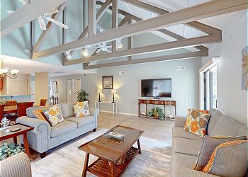 Living Room with Smart TV
