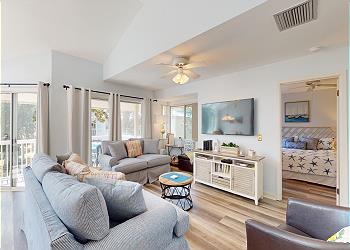Living Room with Smart TV