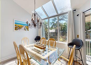 Dining Room with View of the Lagoon