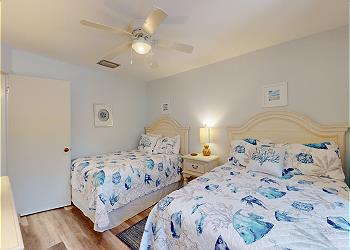 Guest Bedroom with Two Double Size Beds