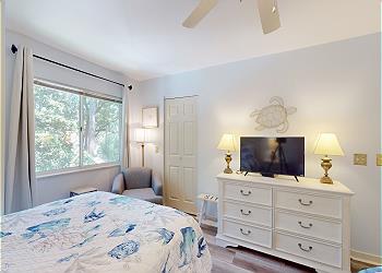 Guest Bedroom with HDTV