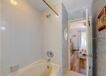 Primary Bathroom with Tub and Shower Combination