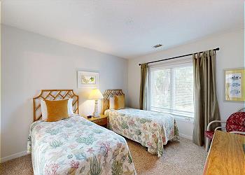 Guest Bedroom with Two Twin Size Beds