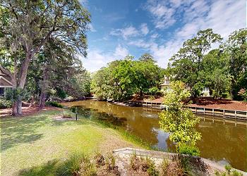 Private Deck with View of the 11-mile Lagoon System