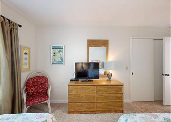Guest Bedroom with HDTV